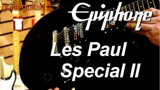 Epiphone  Les Paul Special II [upl. by Ahtnahc]