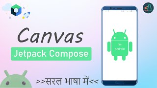 Jetpack Compose Canvas Draw Android Bot  Custom UI with Canvas canvas jetpackcompose [upl. by Lalitta122]