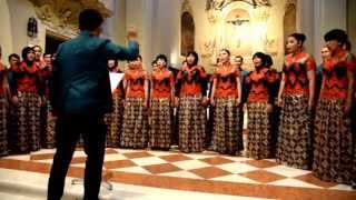 O Lux Beata Trinitas Ko Matsushita  PSM Undip  Diponegoro University Choir [upl. by London]