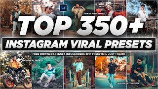 Top 350 Lightroom Presets LATEST XMP  2024 Best Lightroom Xmp Presets  Adobe lightroom presets [upl. by Ahtiekahs847]