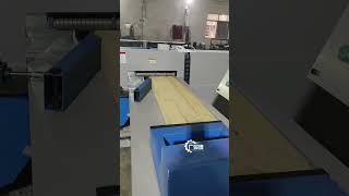 CNC cross cut saw woodworkingmachinecrosscutting cuttingsawing [upl. by Nivrag239]