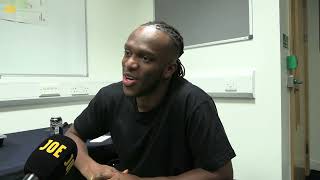 KSI Gives Update On Logan Paul After Dillon Danis Hits Him With Microphone [upl. by Ahsehat624]