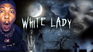 White Lady nga ba solo exploration at haunted cemetery [upl. by Enairb]