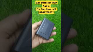 Gps Detector With Live audio Device 15 Days battery Back up explorepage gps gpsdetector [upl. by Aneerbas]