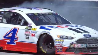 2017  Harvick Captures the Win at Sonoma Video Recap [upl. by Gnehs25]