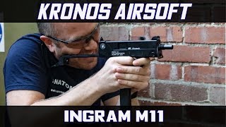 ASG INGRAM M11 GBB  On The Range [upl. by Lledroc958]