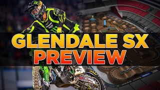 WILD Track Layout for Glendale Supercross [upl. by Tnilk]