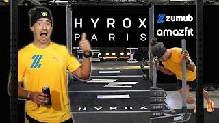 HYROX PARIS ✦ La course ✦ AMAZFIT ✦ INTERVIEW du directeur France ✦ PUMA ✦ ZUMUB [upl. by Anirec]