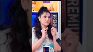 Weight loss journey Zareen Khan zareenkhan weightloss podcast ytshortsindia [upl. by Nollat]