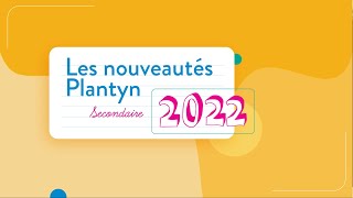 Nouveautés 2022 des Éditions Plantyn pour le secondaire [upl. by Nelyag249]