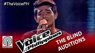 The Voice of the Philippines Blind Audition quotTadhanaquot by Daniel Ombao Season 2 [upl. by Amarillas]