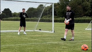 Romsey Town 2024 pre season goalkeeper session 4 [upl. by Channing]