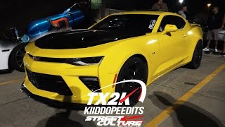 TX2K17  Nitrous Camaro SS Coverage  vs CTSV C5 Vette ProCharge SRT8 amp More  Part 3 [upl. by Earl]