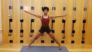 Yoga Poses for April 2018 IYAGNY Practice Corner P I [upl. by Nahgam]