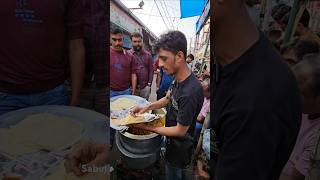 Raju das respect to Indian Army shorts ytshorts food foodclips rajuda streetfood [upl. by Pepi]