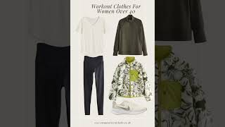 Best Workout Clothes For 40 Women fitnessover40 workoutclotheshaul [upl. by Baynebridge229]