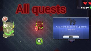 graal online classic 2023 hallowen all quests [upl. by Purvis]