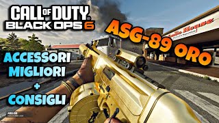 ASG89 ORO Accessori e consigli Gameplay CoD BO6 [upl. by Haramat978]