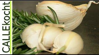 Knoblauch richtig schneiden hacken und reiben  Rezept und Tipps [upl. by Yzzo472]