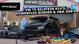 T5 Coilovers Powerflex Bushes amp HampR Roll Bar Upgrade BILSTEIN B14 [upl. by Nabala]