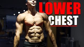 HOW TO BUILD YOUR LOWER CHEST Sunken Chest amp Rib Flare Solution [upl. by Ylen59]