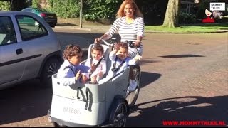 Bakfiets review van de Elektrische Babboe Curve Mountain [upl. by Aynor935]