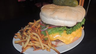 75lb Kookamonga Burger Challenge Man v Food Memphis [upl. by Burnight]