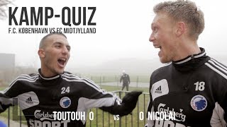 KAMPQUIZ Toutouh vs Jørgensen  fcktvdk [upl. by Iddet]