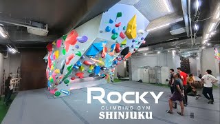 Rockys Bouldering Gym Shinjuku [upl. by Carilyn668]