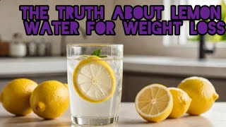 The Truth About Lemon Water for Weight Loss [upl. by Sennahoj]