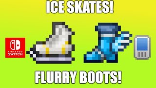 Terraria 1449 Ice Skates And Flurry Boots Seed For Nintendo Switch And Mobile [upl. by Anertak]