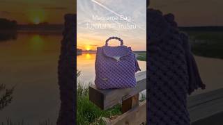 Macrame Bag Tutorial YouTube TruSzu DIY Makrama Torebka macrame tutorial [upl. by Antipus]