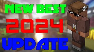 New Best 2024 UPDATES on fakepixel skyblock server  Happy New Year [upl. by Drareg]