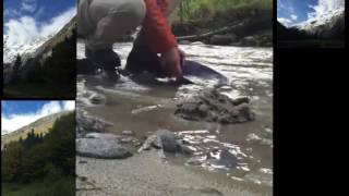 GoldPanning in der Schweiz Prospektieren im Berner Oberland The Secret Creeks of Switzerland [upl. by Warren]