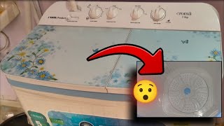 Croma Semi automatic Washing Machine 75kg Review 😯  atech [upl. by Halyak]