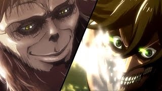 Attack On Titan Season 2「AMV」  Cant Get Enough [upl. by Kamaria]