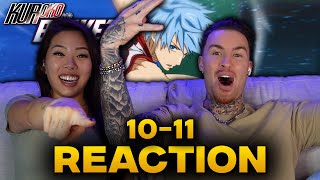 THESE SHOTS ARE CRAZY  Kuroko No Basket Ep 1011 Reaction [upl. by Orella]