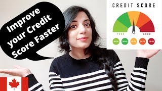 BUILD YOUR CREDIT  TIPS TO IMPROVE CREDIT SCORE IN CANADA FASTER  Sandy Talks Canada [upl. by Alleirbag890]