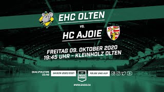 9102020 EHC Olten  HC Ajoie 58 [upl. by Pedrotti]