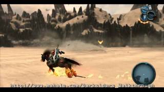 Darksiders Walkthrough  The Ashlands Boss Fight Stygian [upl. by Aisereht]