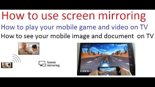 screen Mirror Redmi mobile Xiaomi to sony Bravia TV how to use screen mirror feature of TV [upl. by Jensen]