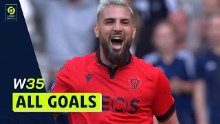 Goals compilation  Week 35  Ligue 1 Uber Eats  20212022 [upl. by Galer]