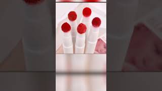 Creative Fluffy Velvet Air Cushion Lip Glaze Liquid Lipstick yt shorts music art love [upl. by Shepperd620]