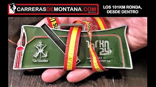 101km de Ronda desde dentro Así ven populares elites y legionarios la veterana Ultra trail España [upl. by Eeleimaj561]