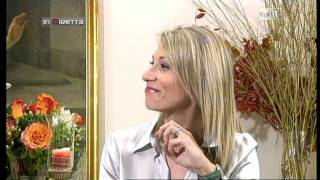 Dalila Di Lazzaro a La vita in diretta 01122011 [upl. by Ahsiekat]