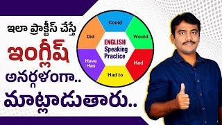 English speaking practice through telugu  ఇలా ప్రాక్టీస్ చేస్తే ఇంగ్లీష్ సులభంగా మాట్లాడగలరు [upl. by Claudine]