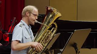 Antonio Capuzzi  Andante  For Vienna Tuba and Piano  Tuba und Klavier on Historic Tuba [upl. by Lorak349]