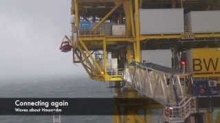 Uptime 234m gangway working in windfarm [upl. by Patt]