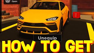 HOW TO EQUIP CARS in A DUSTY TRIP ROBLOX [upl. by Kreda638]