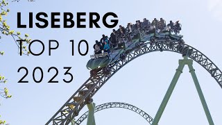 Top 10 Attractions at Liseberg  2023 [upl. by Assirroc]